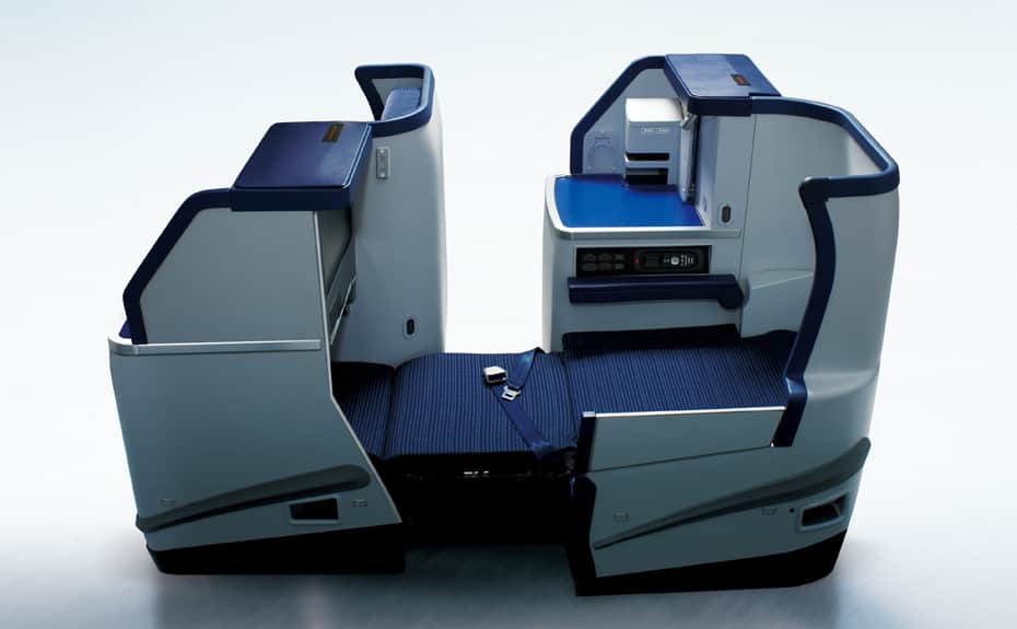 Business Class thực tế trên ANA International Fleet