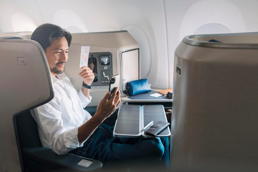 Business Class thực tế trên Cathay Pacific Airbus A350-900