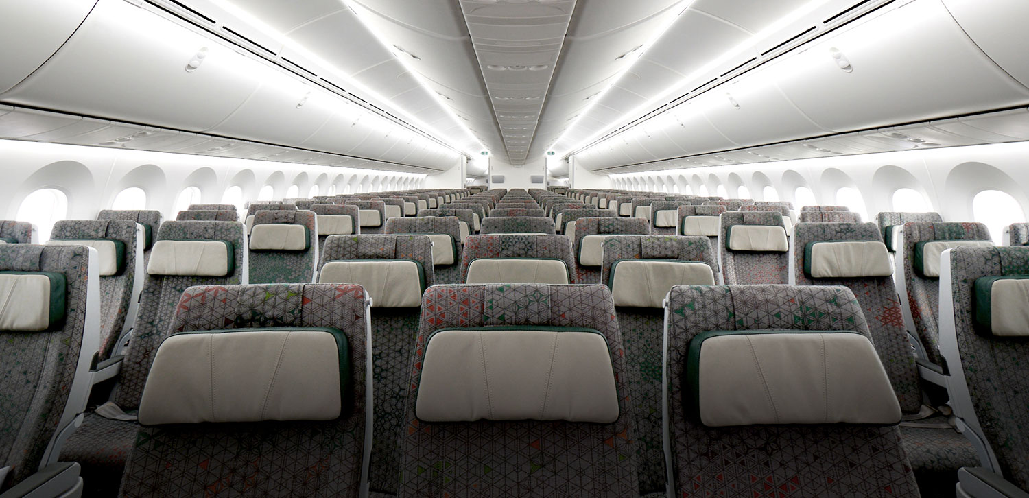 Economy Class thực tế trên EVA Air Boeing 787-9