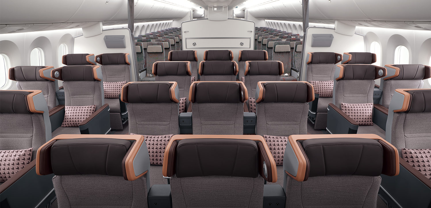 Premium Economy Class thực tế trên EVA Air Boeing 787-9