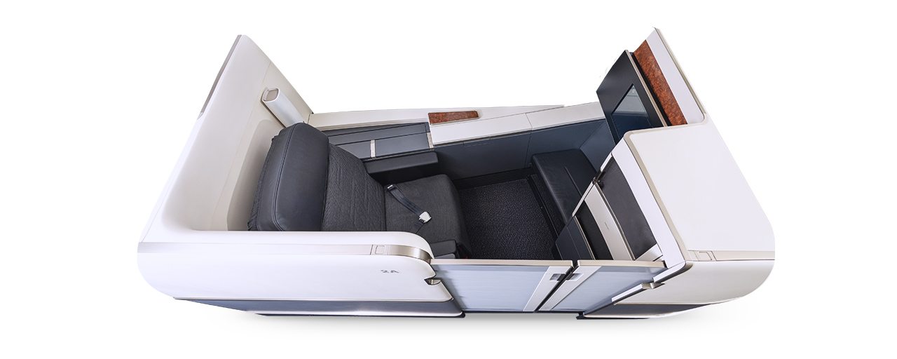 Kosmo Suites 2.0 thực tế trên Korean Air Boeing 747-8i