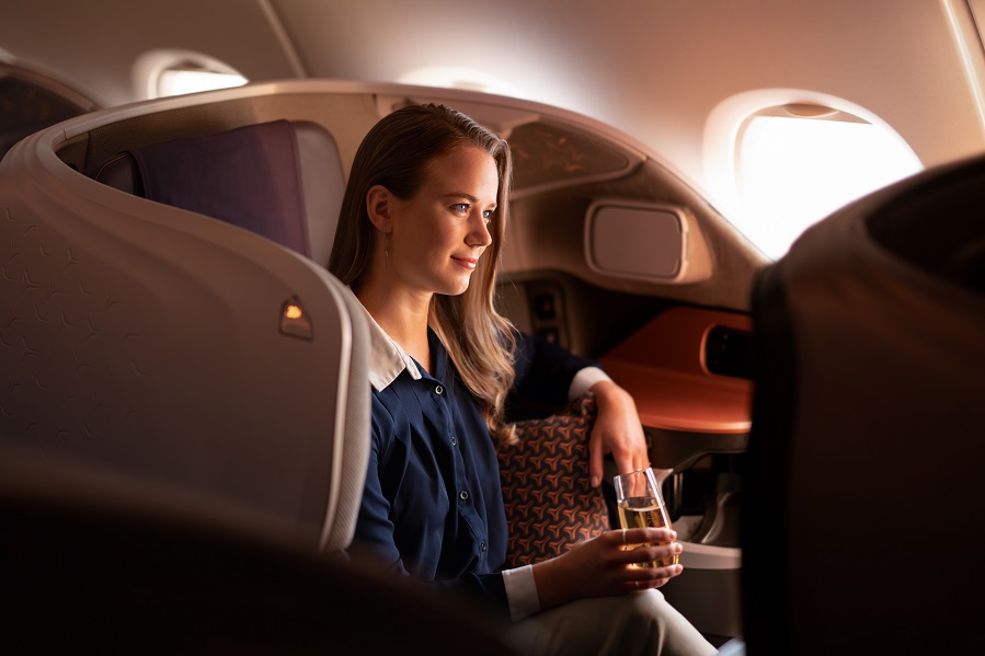 Business Class thực tế trên Singapore Airlines Long-haul Fleet