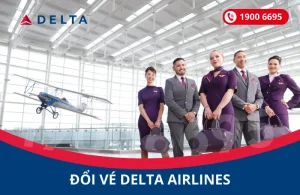 Đổi vé máy bay Delta Airlines