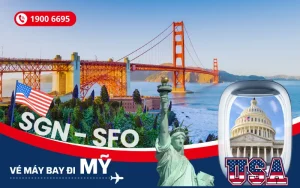 Vé máy bay đi Mỹ