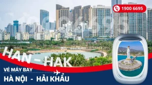 Vé máy bay Hà Nội đi Hải Khẩu