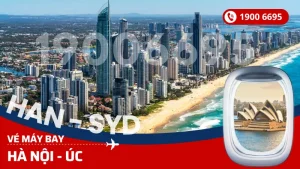 Vé máy bay Hà Nội đi Úc Australia