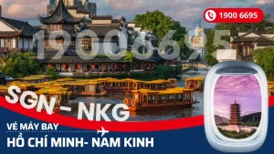Vé máy bay Hồ Chí Minh đi Nam Kinh
