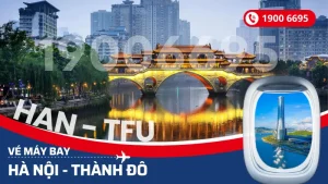 Vé máy bay từ Hà Nội đi Thành Đô