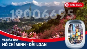 Vé máy bay từ Hồ Chí Minh đi Đài Loan