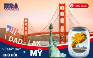 Đặt mua vé máy bay Đà Nẵng đi Mỹ khứ hồi