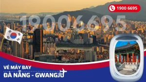 Vé máy bay Đà Nẵng đi Gwangju Hàn Quốc