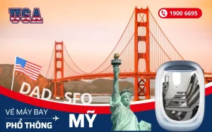 Vé máy bay Đà Nẵng đi Mỹ phổ thông