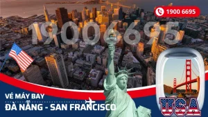 Vé máy bay Đà Nẵng đi San Francisco Mỹ giá rẻ