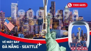 Vé máy bay Đà Nẵng đi Seattle Mỹ giá rẻ