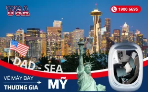Vé máy bay Đà Nẵng đi Seattle Mỹ thương gia