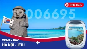 Vé máy bay Hà Nội đi Jeju Hàn Quốc