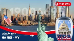 Vé máy bay Hà Nội đi Mỹ giá rẻ