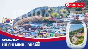 Vé máy bay Hồ Chí Minh đi Busan Hàn Quốc