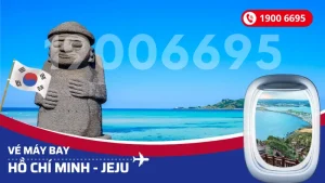 Vé máy bay Hồ Chí Minh đi Jeju Hàn Quốc