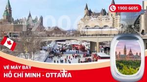 Vé máy bay Hồ Chí Minh đi Ottawa Canada
