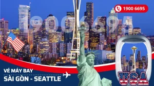 Vé máy bay Sài Gòn đi Seattle Mỹ giá rẻ