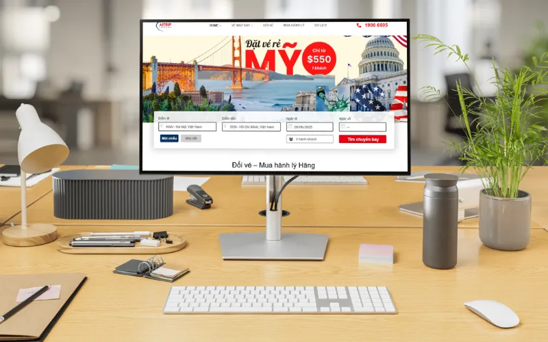 Hướng dẫn đặt vé máy bay Hồ Chí Minh đi Washington Mỹ tháng 8 