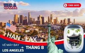 Vé máy bay Hà Nội đi Los Angeles Mỹ tháng 8